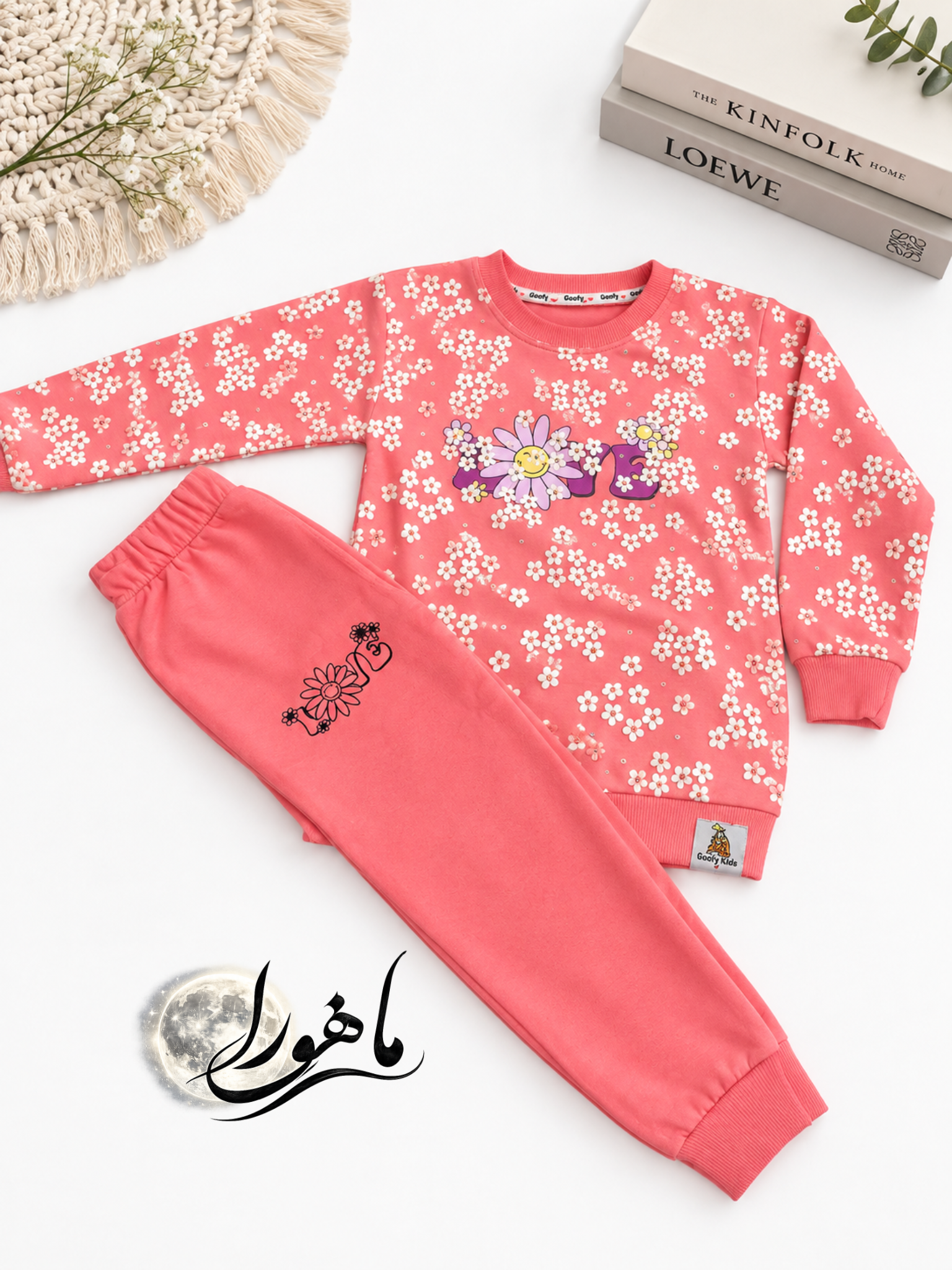 بلوز شلوار دخترانه پنبه دورس